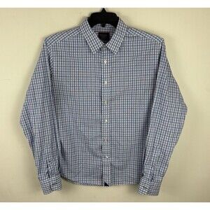 Men’s UNTUCKit Button Down Shirt / Long Sleeve / Plaid / Size Medium
